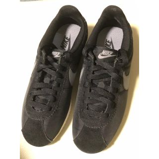 ナイキ(NIKE)のナイキ コルテッツ ナイロン 24.5㎝  黒×グレー (スニーカー)