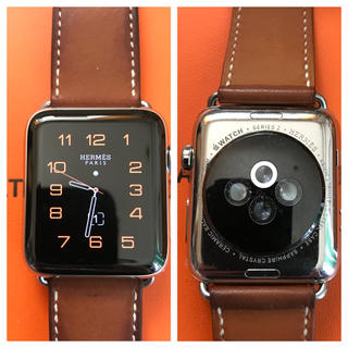 エルメス(Hermes)の万事屋さん専用　Apple Watch Series2 　42mm 美品(腕時計(デジタル))