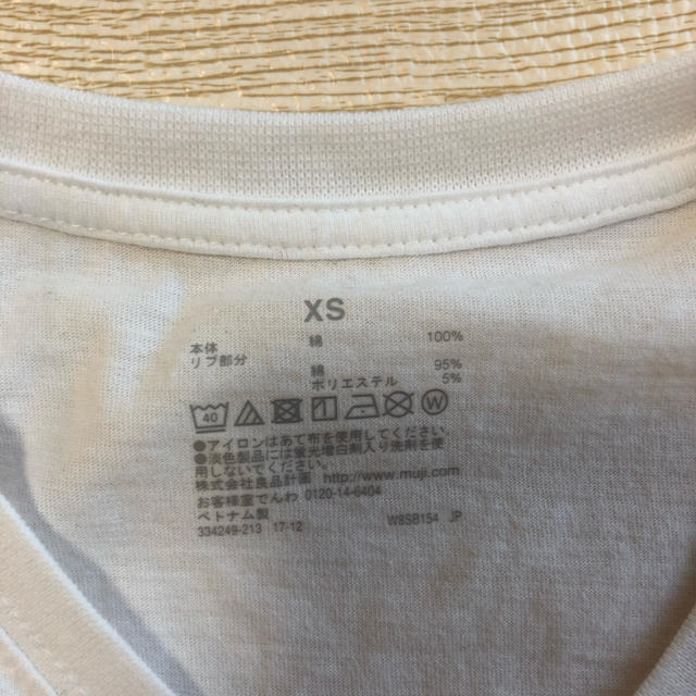 MUJI (無印良品)(ムジルシリョウヒン)の無印良品　Ｔシャツ レディースのトップス(Tシャツ(半袖/袖なし))の商品写真