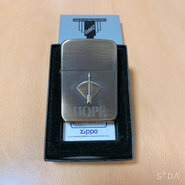 ZIPPO(ジッポー)の＊新品未使用＊レア＊ ZIPPO HOPE メンズのファッション小物(タバコグッズ)の商品写真