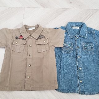 ブランシェス(Branshes)のブランシェス シャツ 2枚セット(ブラウス)