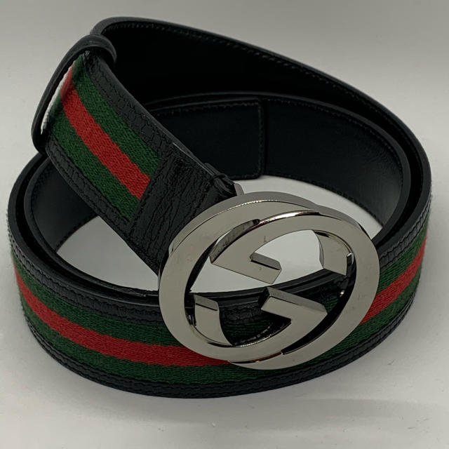 Gucci(グッチ)のGUCCI☆GGシェリーラインベルト☆美品 メンズのファッション小物(ベルト)の商品写真