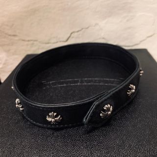 クロムハーツ(Chrome Hearts)のクロムハーツ　レザーチョーカー　ブレスレット(ネックレス)