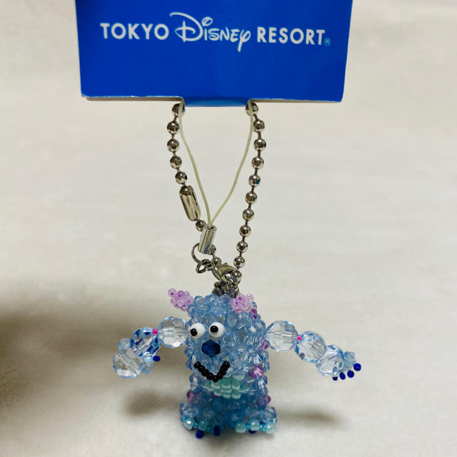 Disney(ディズニー)のDisney サリー　モンスターズインク　ビーズキーホルダー エンタメ/ホビーのおもちゃ/ぬいぐるみ(キャラクターグッズ)の商品写真