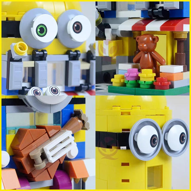 ミニオン(ミニオン)のピーチ様専用です　ミニオンズ  レゴ LEGO ストリート ビルディング エンタメ/ホビーのおもちゃ/ぬいぐるみ(キャラクターグッズ)の商品写真