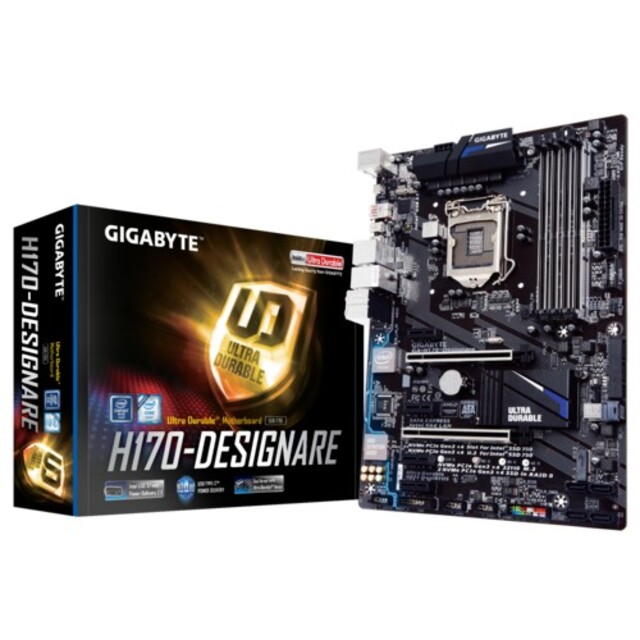 【新品未開封】GIGABYTE H170-DESIGNARE 6th-intelPC/タブレット