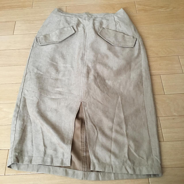 WEGO(ウィゴー)の前スリット ミモレ丈スカート レディースのスカート(ひざ丈スカート)の商品写真
