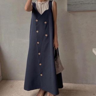 アメリヴィンテージ(Ameri VINTAGE)のAmeri VINTAGE 2WAY BUTTON DRESS アメリ(ひざ丈ワンピース)