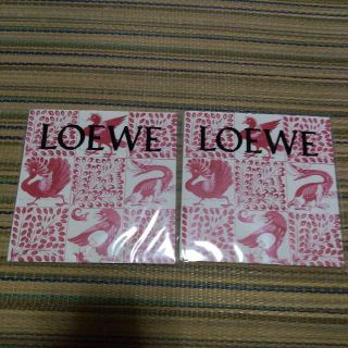 ロエベ(LOEWE)のSPUR　付録シール付きアートノート2冊(ノート/メモ帳/ふせん)