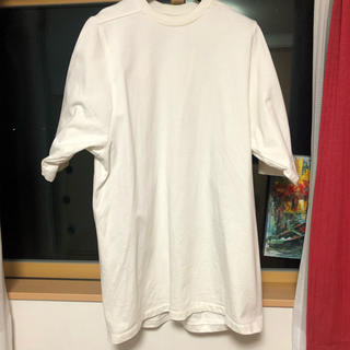 リックオウエンス(Rick Owens)のRickowens 半袖Tシャツ　白(Tシャツ/カットソー(半袖/袖なし))