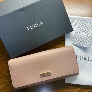 フルラ(Furla)のFURLA 長財布　ピンクベージュ(財布)