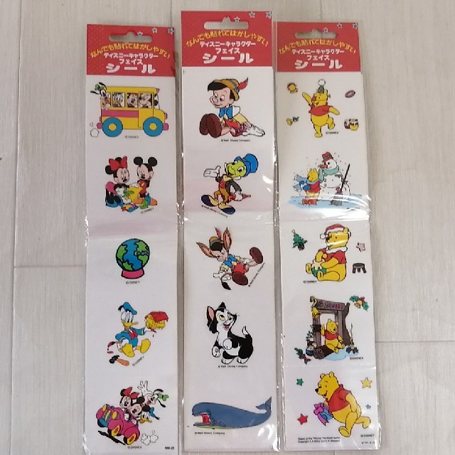 Disney 希少 半額 未使用品 日本製 ディズニー フェイスシール なんでも貼れるシールの通販 By マミ S Shop ディズニーならラクマ