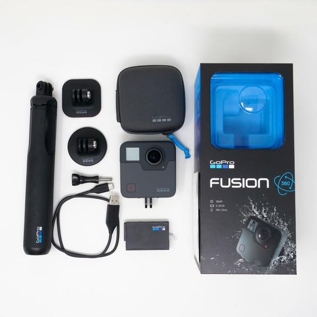 GoPro(ゴープロ)のGoPro Fusion アクションカメラ 360度カメラ スマホ/家電/カメラのカメラ(ビデオカメラ)の商品写真