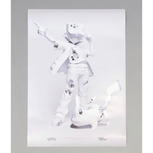 Daniel Arsham x Pokemon x 2G Poster ポスター ピカチュウ Daniel Arsham x Pokemon x 2G Poster ポスター ピカチュウ