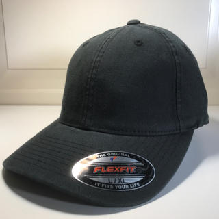フレックスフィット(FLEXFIT)のフレックスフィットキャップ FlexFit  ブラック　送料無料　男女兼用(キャップ)
