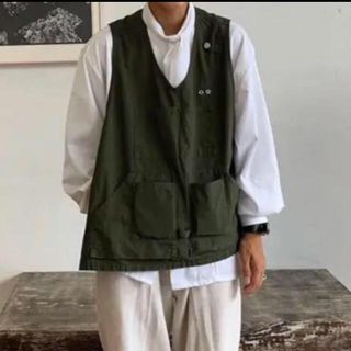 エンジニアードガーメンツ(Engineered Garments)の　【最終値下げ】チェコ軍　ボウタイシャツ　デッドストック　(シャツ)