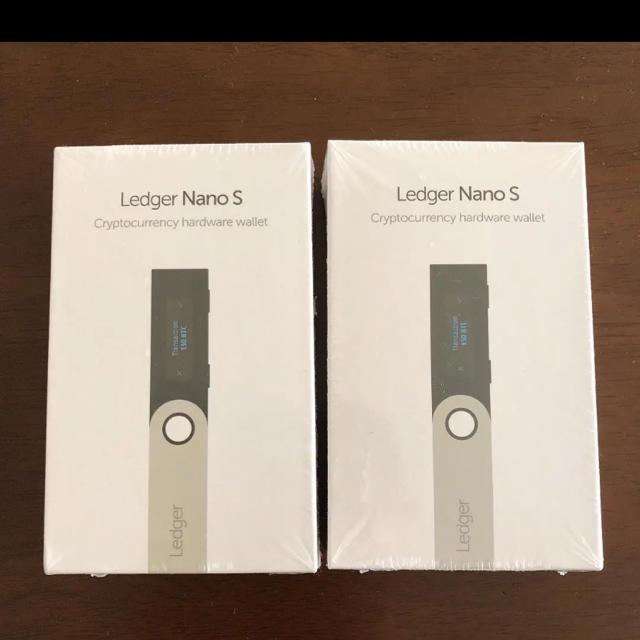 Ledger Nano S 暗号通貨ハードウォレット　未開封/未使用