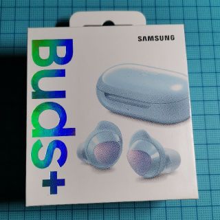 サムスン(SAMSUNG)の韓国版 Samsung Galaxy Buds Plus ブルー(ヘッドフォン/イヤフォン)