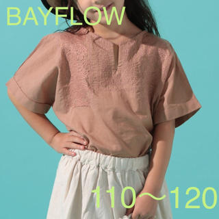 ベイフロー(BAYFLOW)の「新品」BAYFLOW [KIDS]INDIAレースアップTee (Tシャツ/カットソー)