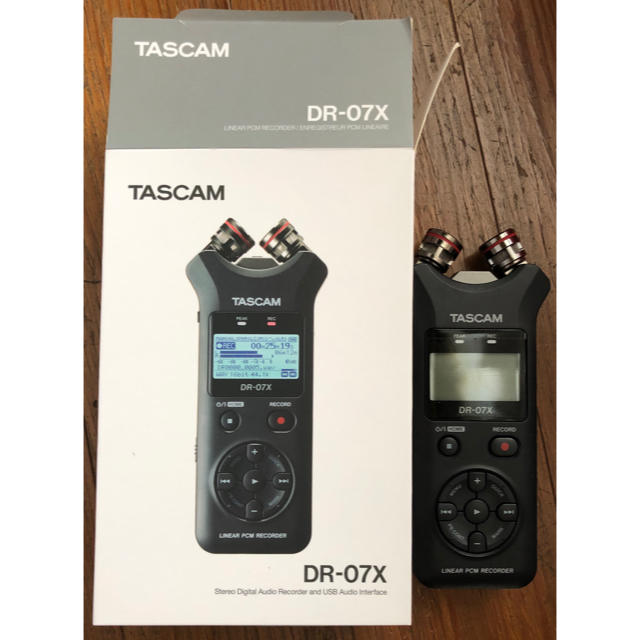 TASCAM タスカム　DR-07x  アクセサリ iphone接続アダプタ付