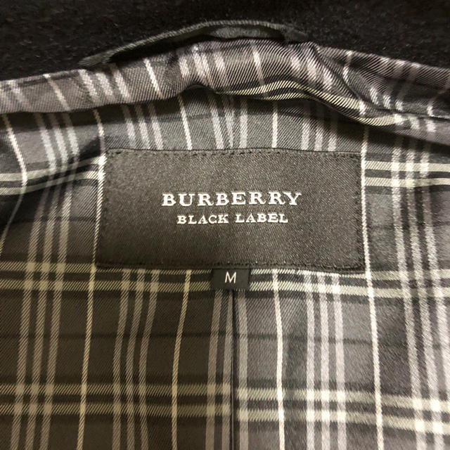 BURBERRY BLACK LABEL(バーバリーブラックレーベル)のBurberry Black label Pコート メンズのジャケット/アウター(ピーコート)の商品写真