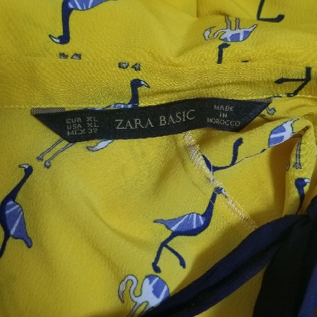 ZARA(ザラ)の【ZARA】バックリボンデザインブラウス レディースのトップス(シャツ/ブラウス(半袖/袖なし))の商品写真