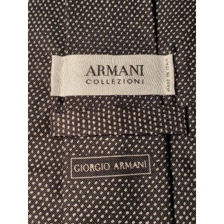 ジョルジオアルマーニ(Giorgio Armani)の【ARMANI】美品　ネクタイ　シンプルなドット柄(ネクタイ)