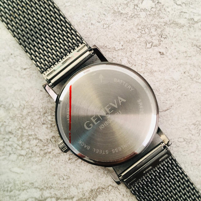 Geneva chronograph ジェネバ クロノグラフ　腕時計　 メンズの時計(腕時計(アナログ))の商品写真