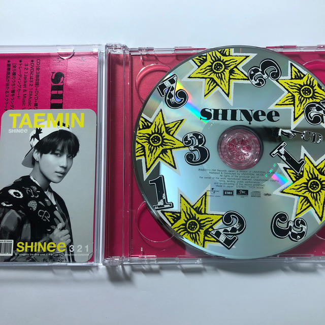 SHINee(シャイニー)のSHINee 321 CD+DVD Everybody テミン　初回生産限定盤A エンタメ/ホビーのCD(K-POP/アジア)の商品写真