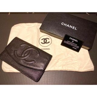 シャネル(CHANEL)のZeRO様専用　CHANEL キャビアスキン　ウォレット(財布)