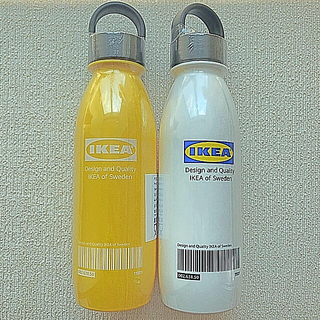 イケア(IKEA)の【新品】IKEA イケア  原宿店先行販売 エフテルトレーダ 水筒 二本セット(弁当用品)