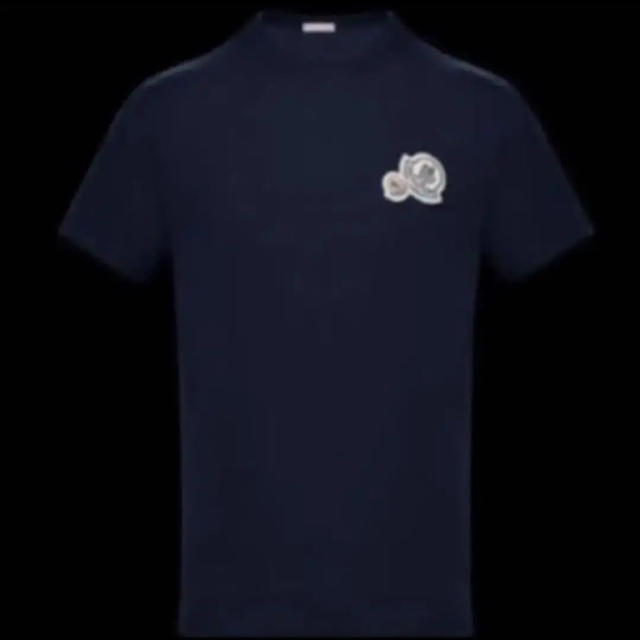 ★希少★MONCLER Wロゴワッペン Tシャツ XS モンクレール 国内正規品 Tシャツ+カットソー(半袖+袖なし)