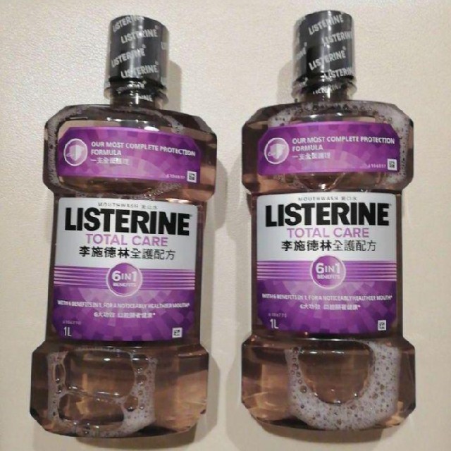 LISTERINE(リステリン)の薬用リステリントータルケアNO6×2 コスメ/美容のオーラルケア(マウスウォッシュ/スプレー)の商品写真