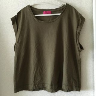 スピックアンドスパン(Spick & Span)のスピックアンドスパン♡カーキカットソー(Tシャツ(半袖/袖なし))