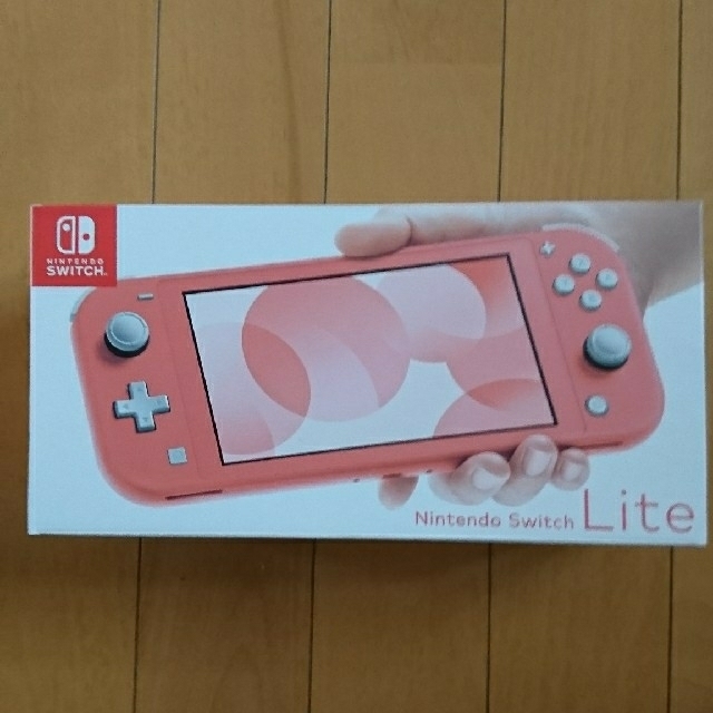 未開封 NintendoswitchLite コーラルピンク