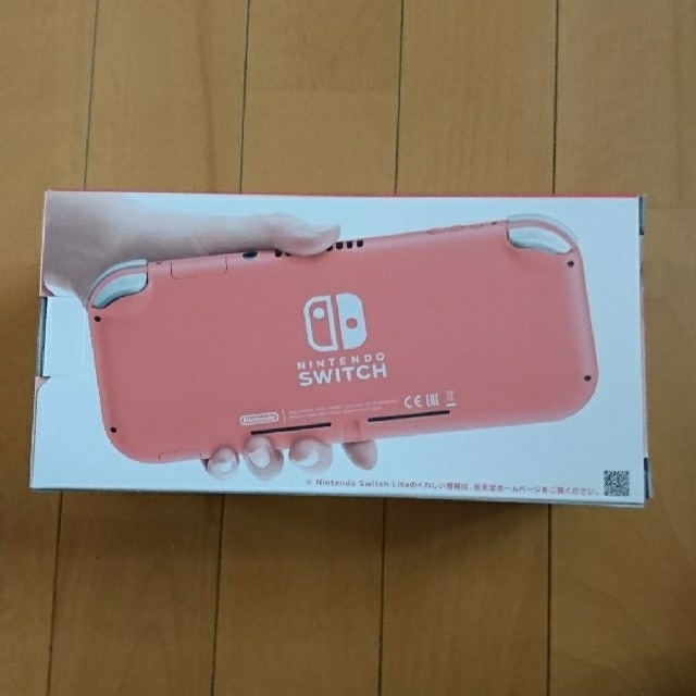 未開封 NintendoswitchLite コーラルピンク 未開封 NintendoswitchLite コーラルピンク