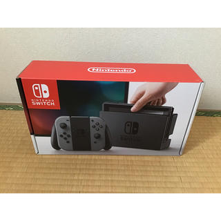 任天堂 - Nintendo Switch JOY-CON グレー 本体 HAC-S-KAの通販 by み ...