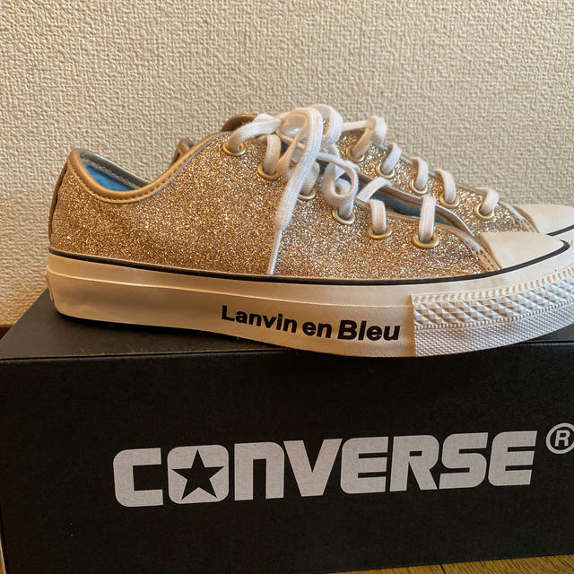 LANVIN en Bleu(ランバンオンブルー)のCONVERSE×LANVIN en Bleu レディースの靴/シューズ(スニーカー)の商品写真