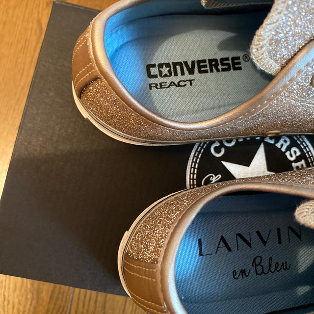 LANVIN en Bleu(ランバンオンブルー)のCONVERSE×LANVIN en Bleu レディースの靴/シューズ(スニーカー)の商品写真