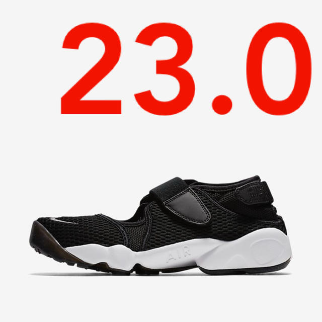 靴/シューズNIKE ナイキ AIR RIFT エアリフトブリーズ 23 黒 新品 ブラック