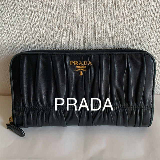 PRADA(プラダ)のPRADA  NAPPA GAUFRE 長財布 レディースのファッション小物(財布)の商品写真