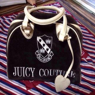 ジューシークチュール(Juicy Couture)のJUICY ベロア ボストンバッグ(ボストンバッグ)
