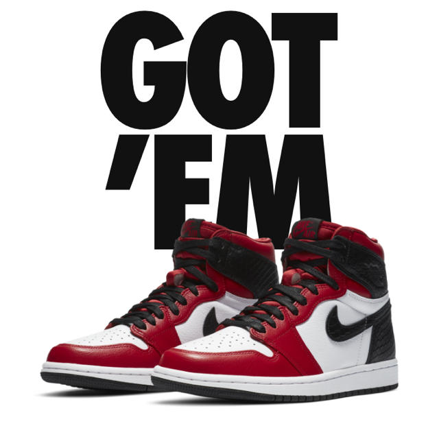 AIR JORDAN 1 HIGH OG SATIN RED 23cm