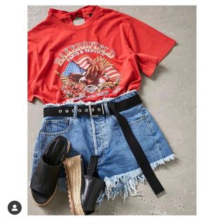 マウジー(moussy)のmoussy デニムショートパンツ(ショートパンツ)