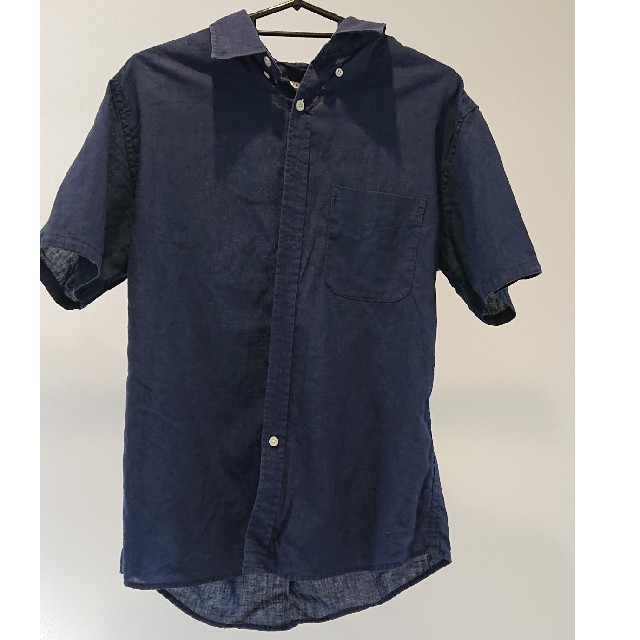 ikka(イッカ)のIKKA シャツ ネイビーシャツ メンズのトップス(シャツ)の商品写真
