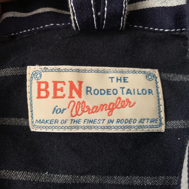 BEN THE RODEO TAILOR(ベンザロデオテーラー)のベンザロデオテーラー　ラングラー　デニムブルゾン Gジャン 38ジャケット メンズのジャケット/アウター(Gジャン/デニムジャケット)の商品写真