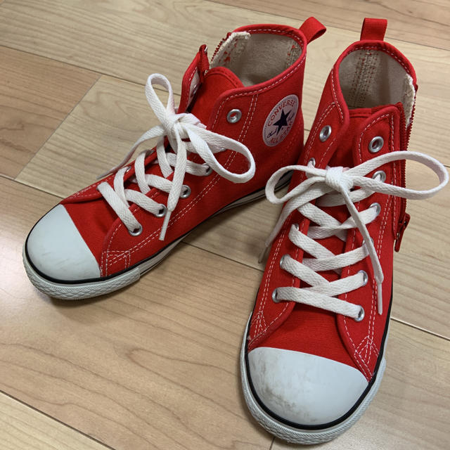 CONVERSE(コンバース)のコンバース オールスター スニーカー キッズ 21㎝ ハイカット キッズ/ベビー/マタニティのキッズ靴/シューズ(15cm~)(スニーカー)の商品写真