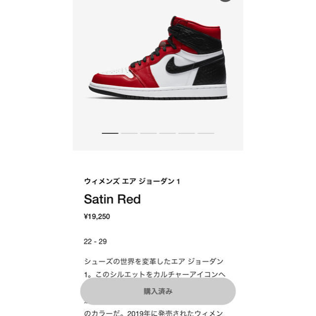 ウィメンズエアジョーダン1 23センチ-