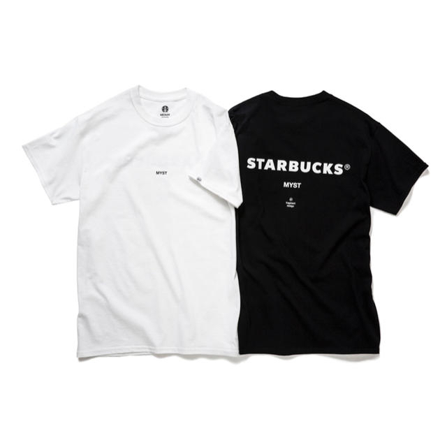 Starbucks Coffee(スターバックスコーヒー)の黒 L Starbucks fragment スターバックス Tシャツ メンズのトップス(Tシャツ/カットソー(半袖/袖なし))の商品写真