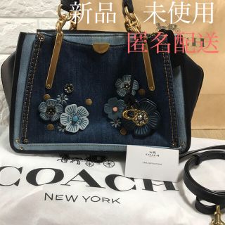 コーチ(COACH)のコーチ　ティーローズ  デニムバック(ショルダーバッグ)